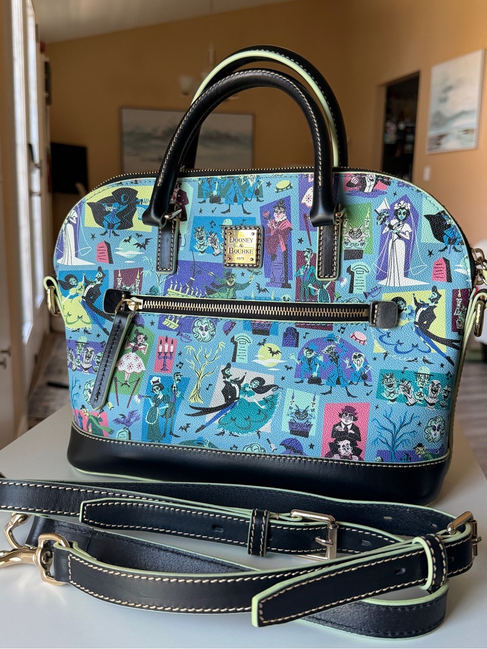 Disney Dooney & Bourke Haunted Mansion Satchel